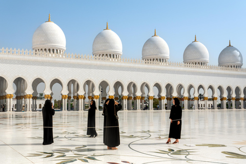 Explore Abu Dhabi: 2-Day Cultural Journey from DubaiShared Tour in Spanish