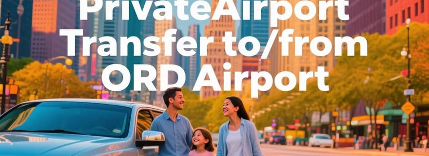 Chicago: transfer aeroportuale privato da/per l'aeroporto ORD