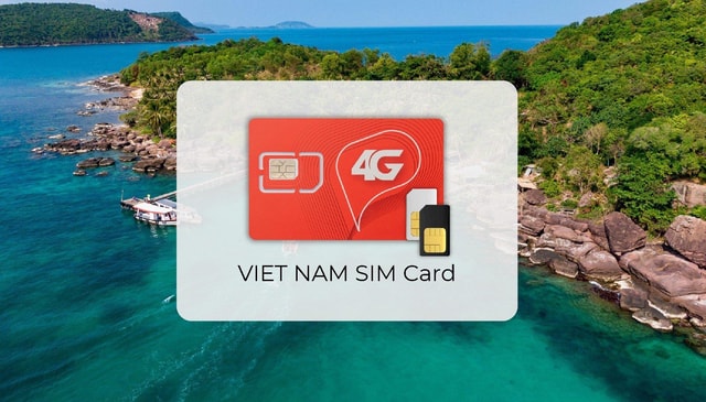 Vietnam: Tourist SIM Card with Mobile Data 5G/4G by Viettel