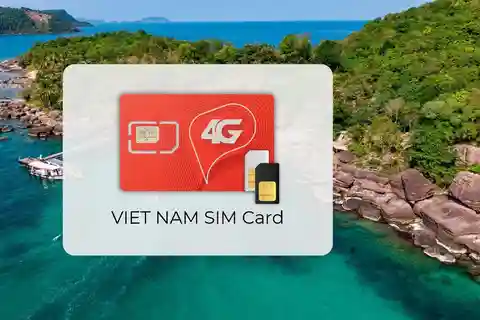 Vietnam: Tourist SIM Card with Mobile Data 5G/4G by Viettel