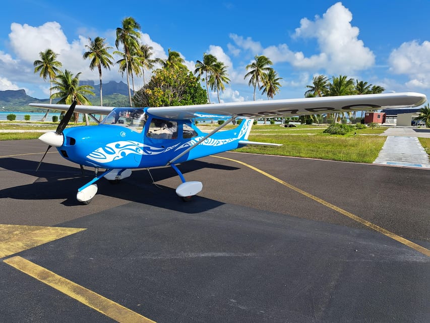 Raiatea : Bora Bora et Taha'a Vol panoramique privé d'une heure
