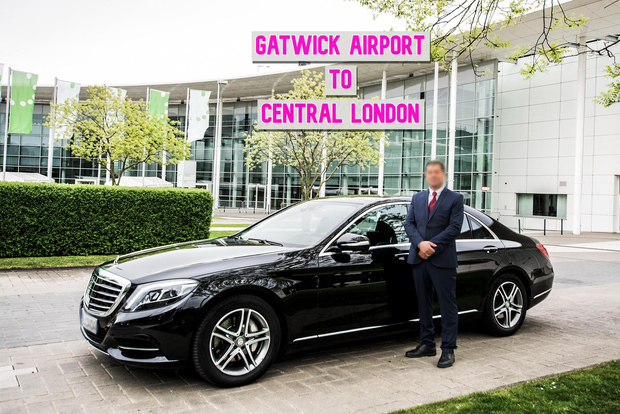 Transfert de l'aéroport de Londres Gatwick au centre de Londres