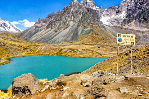 Depuis Cusco : Randonnée d'une journée aux 7 lacs d'Ausangate
