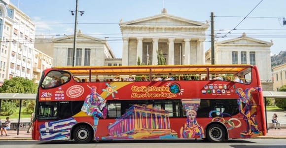 Athens: City Sightseeing Hop-On Hop-Off Bus Tour