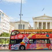 Athén: városnéző hop-on hop-off buszút