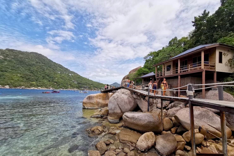 Koh Pha Ngan: Koh Tao & Nang Yuan Tour with Snorkel, Lunch Option 1: Hotel Pick up in Koh Pha Ngan