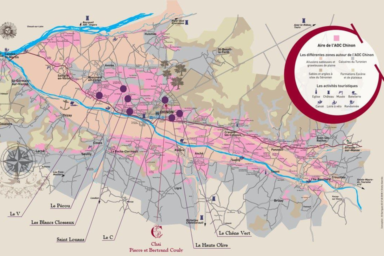Chinon: Prestiżowe wycieczki i degustacje winaOdwiedź Prestige we Francji