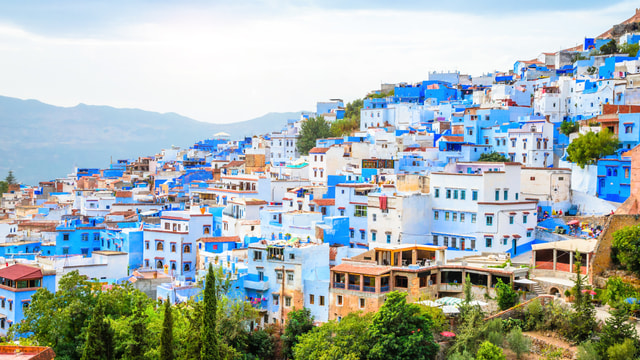 From Fes to Tangier Transfer via Chefchaouen The Blue City