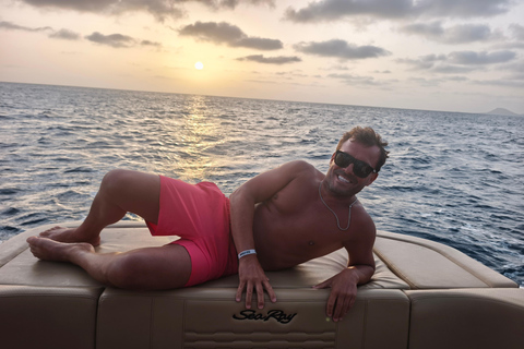 Intimate cruises along the coast the only one on Sal Island! Cruise 6h - Drinks, Snacks, Local platter coast only one on!