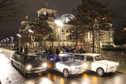 Berlín: recorrido en automóvil en una limusina TrabantRecorrido de 2 horas por Berlín en una limusina Trabant