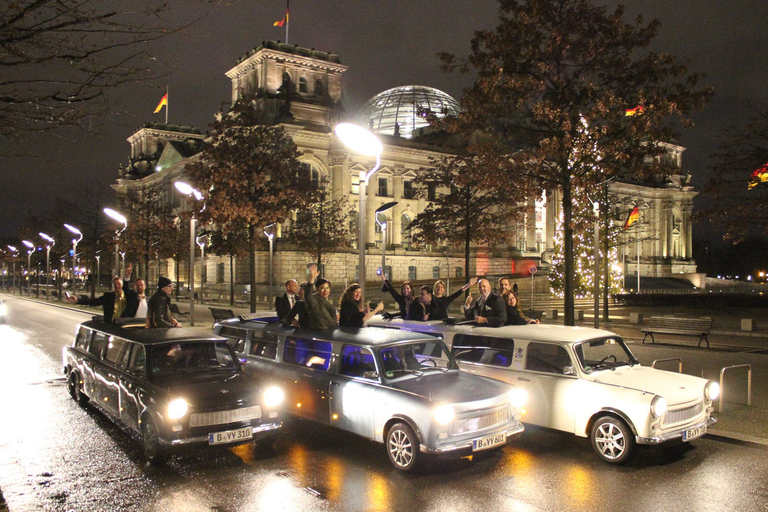 Berlin: Trabi-Erlebnistour in der Trabant StretchlimoBerlin: 75-minütige Trabi-Erlebnistour in der Stretchlimo