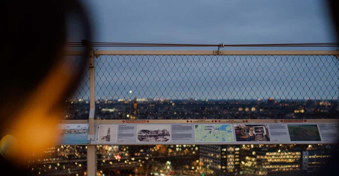 Afbeelding 8 van Amsterdam: A'DAM Lookout toegangsbewijs met burger