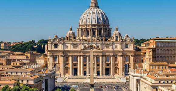 St. Peter’s Basilica Dome Climb Entry Ticket with Audio Guide