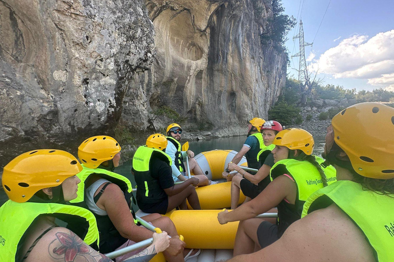Tirana/Durrës/Permet: Vjosa River Rafting & Thermal Baths From Permet