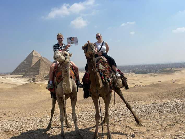 Da Hurghada: Escursione di una giornata intera al Cairo in aereo
