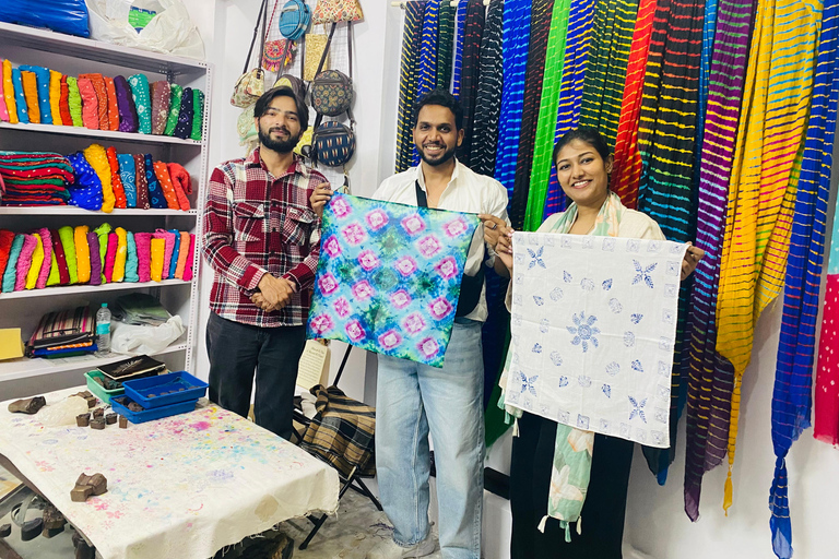 Luxury Tie-Dye & Block Print Workshop in Udaipur