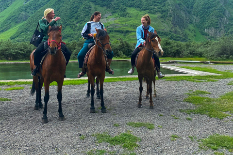 Kazbegi Horse Riding Tour to Arsha Waterfall