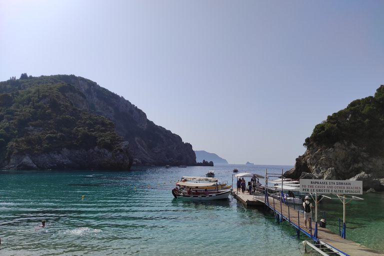 Visite privée de Corfou - Paleokastritsa et plage de Glyfada