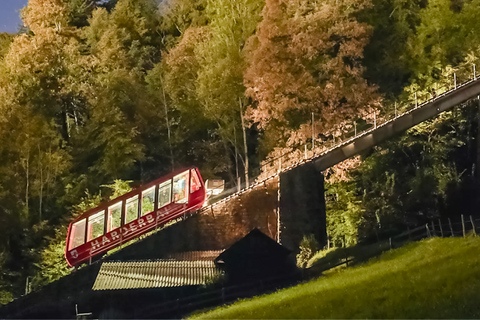 Interlaken: Bilhete de Funicular para Harder Kulm