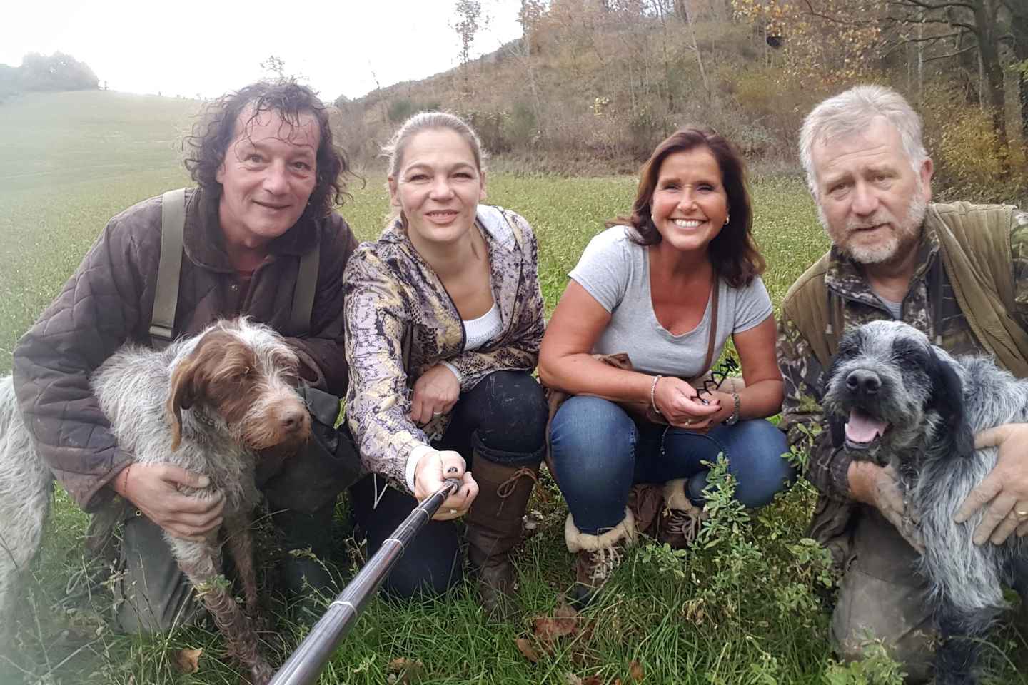 Marche, Cagli, caccia al tartufo
