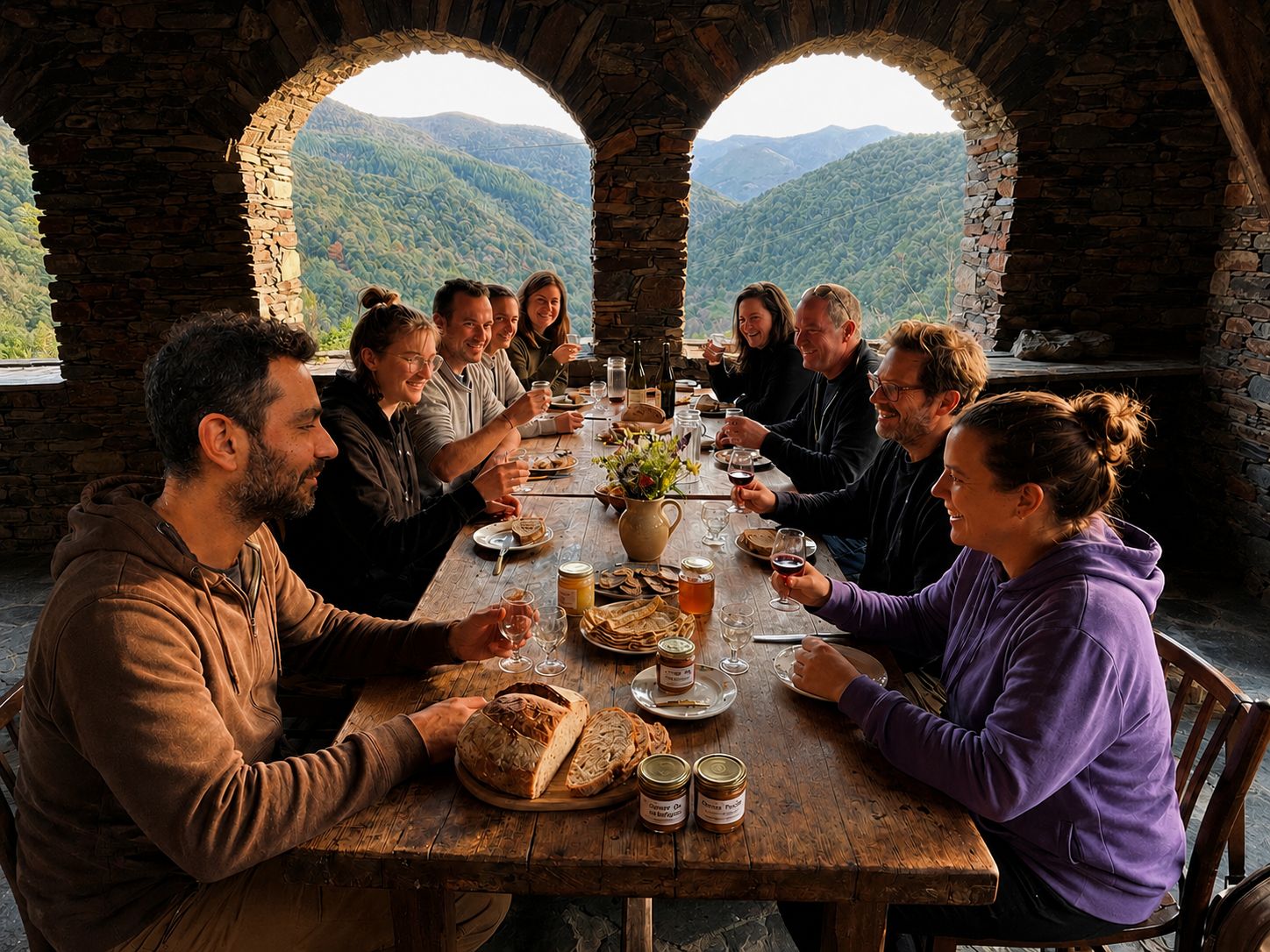 Gourmet-Ausflug in die Cevennen: Pélardon, Kastanien, Honig