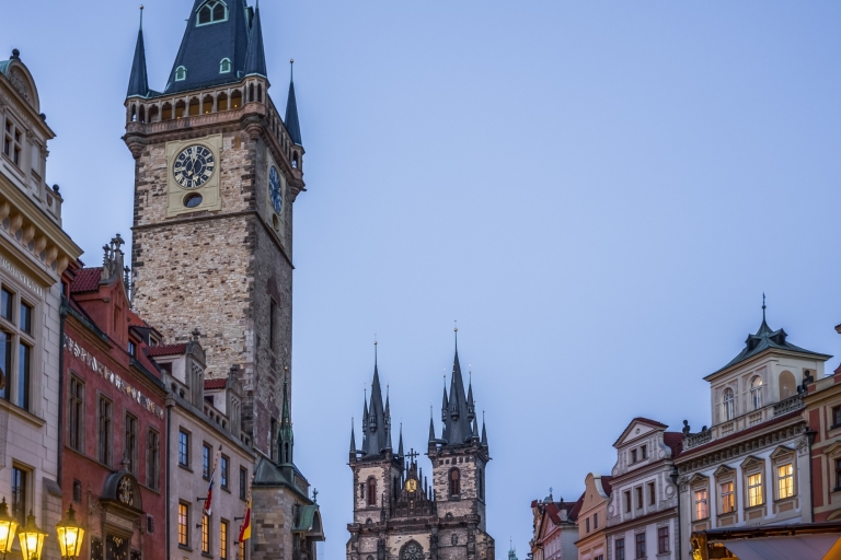 Prague : Première promenade de découverte et visite guidée de la lecture