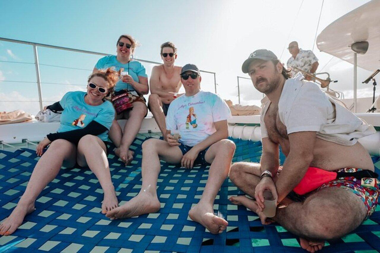 Żeglowanie o zachodzie słońca na Isla Mujeres z transferem do Cancún"Żeglowanie o zachodzie słońca do Isla Mujeres z transferem do Cancún"