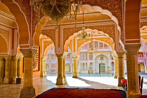 From Jaipur: Same Day City Tour Ac Car With Guide Jaipur: local guide only