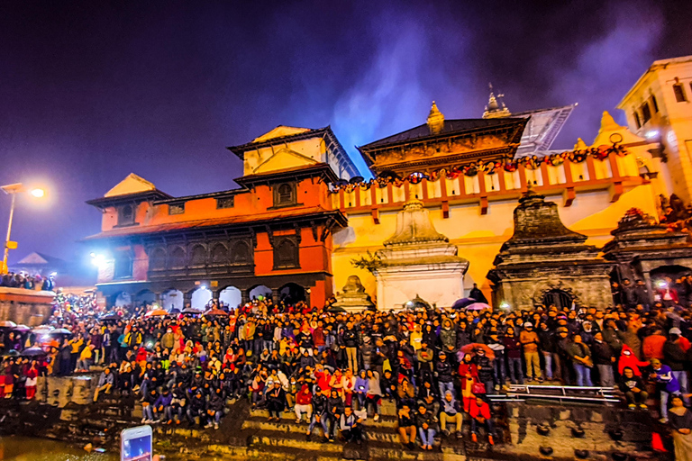 Wieczorna wycieczka Aarati w Katmandu do Pashupatinath