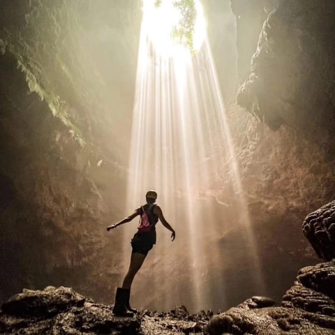 Jomblang cave, Pindul cave & Oyo river tubing Tour