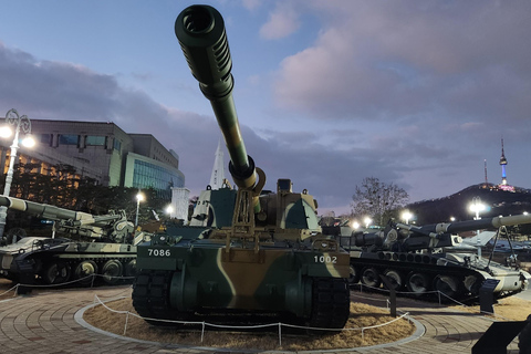 Visite en plein air du musée des mémoriaux de guerre de Corée