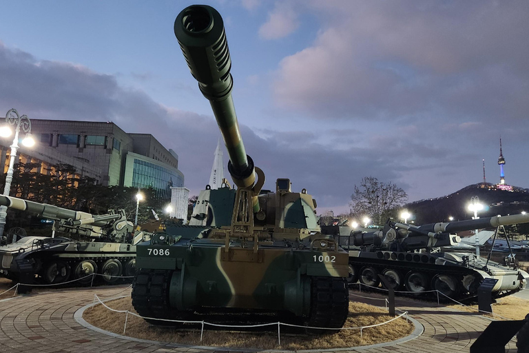 Visite en plein air du musée des mémoriaux de guerre de Corée