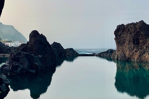 Madeira: västra sidan Achadas Cruz, Moniz, Seixal och FanalUpphämtning och rundtur i Caniço på tyska