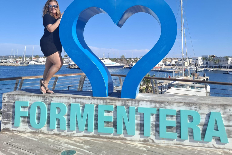 Ibiza: Formentera Boat Trip with Food, Drinks, & Bike Tour All- Inclusive Boat&Bike Tour in Formentera I Origin Edition