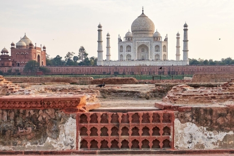 Z Delhi: prywatna wycieczka do Agry z Taj Mahal i fortemWycieczka wyłącznie z przewodnikiem i samochodem