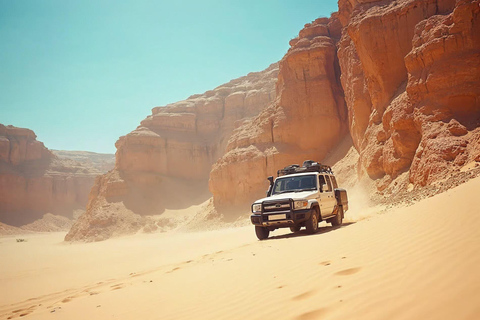 Sharm El-Sheikh: Jeep Adventure to Blue Hole, Canyon & Dahab Option 1 - Colored Canyon without Blue Hole & Abu Galum