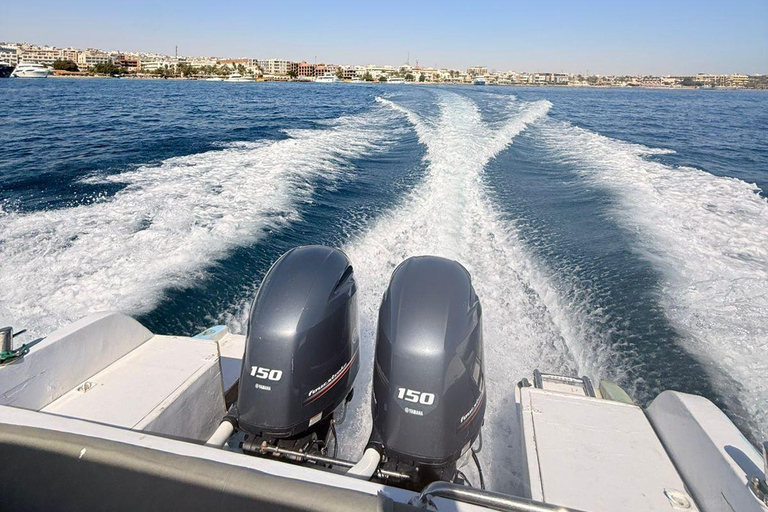 Hurghada: Private Speedboat to Magawish Island 8-hour Private Speedboat With Lunch