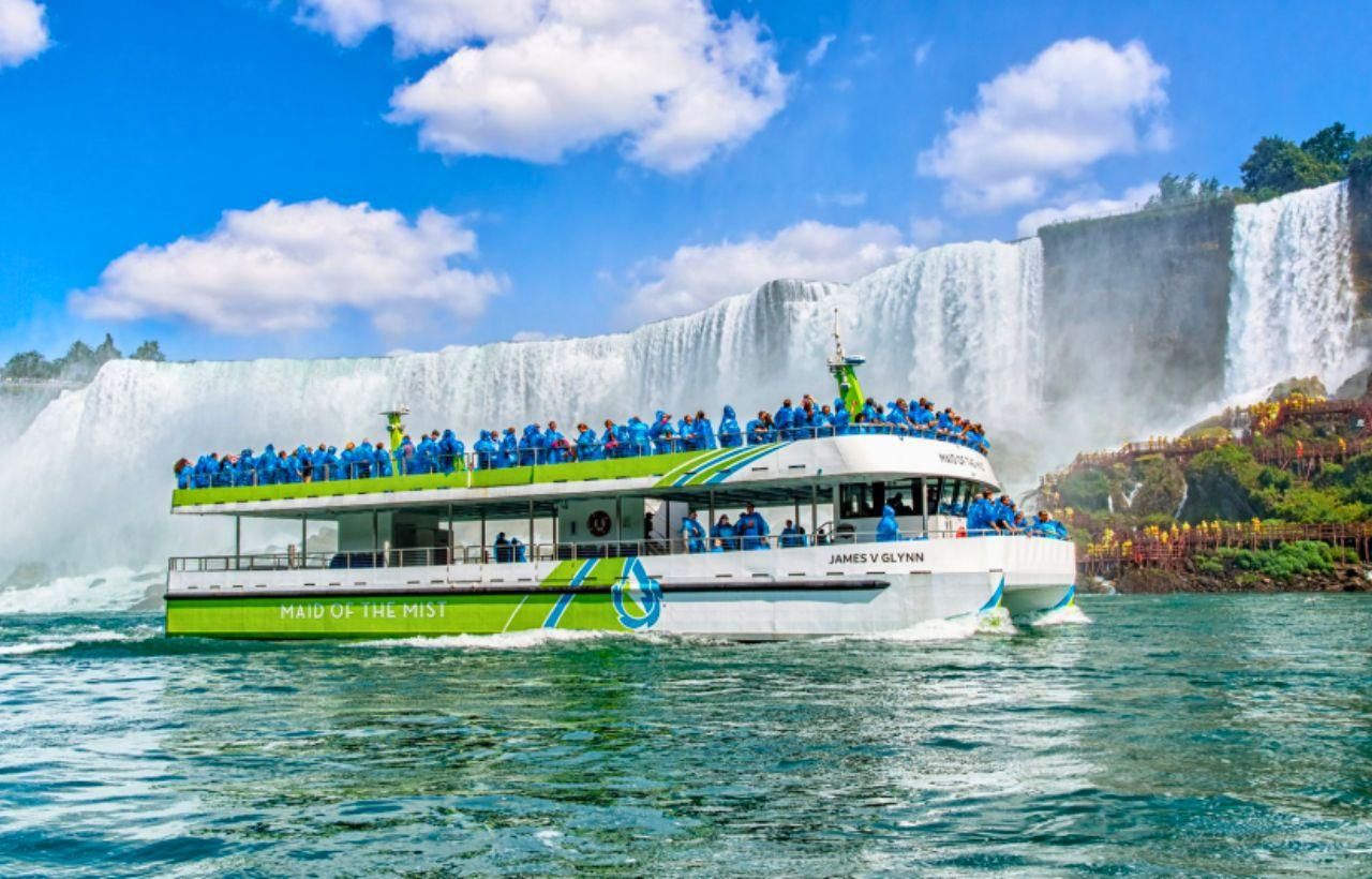 Niagara Falls USA Tour mit Maid of the Mist Bootsfahrt