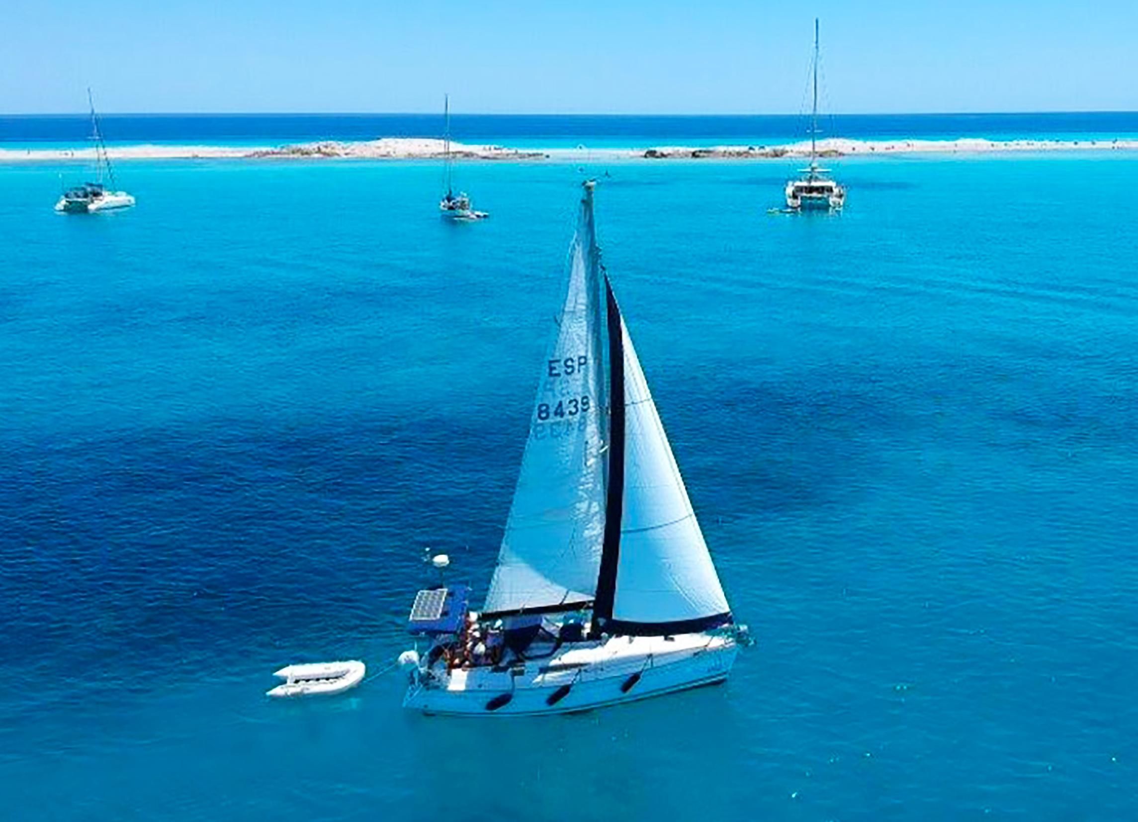 Segeltour an der Küste des Salento