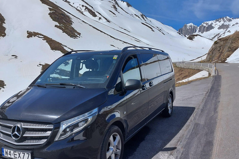 Privétour van 10 uur met de auto vanuit Zürich of LuzernPrivétour van 10 uur met de auto vanuit Zürich