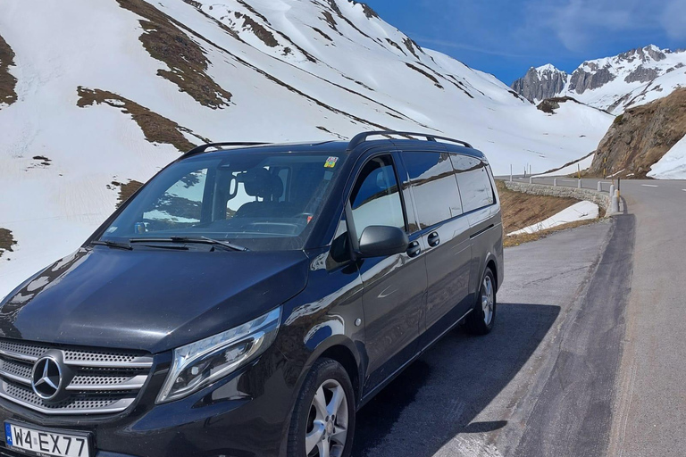 Privétour van 10 uur met de auto vanuit Zürich of LuzernPrivétour van 10 uur met de auto vanuit Zürich