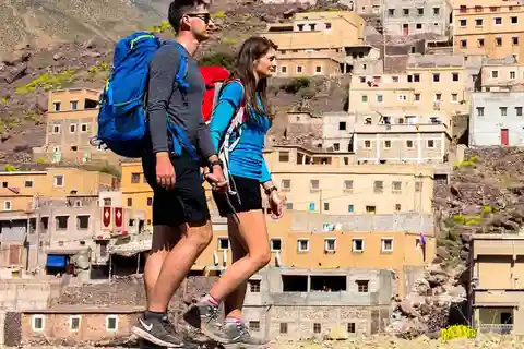 Trekking di 3 giorni sui villaggi berberi dell'Atlante da Marrakech