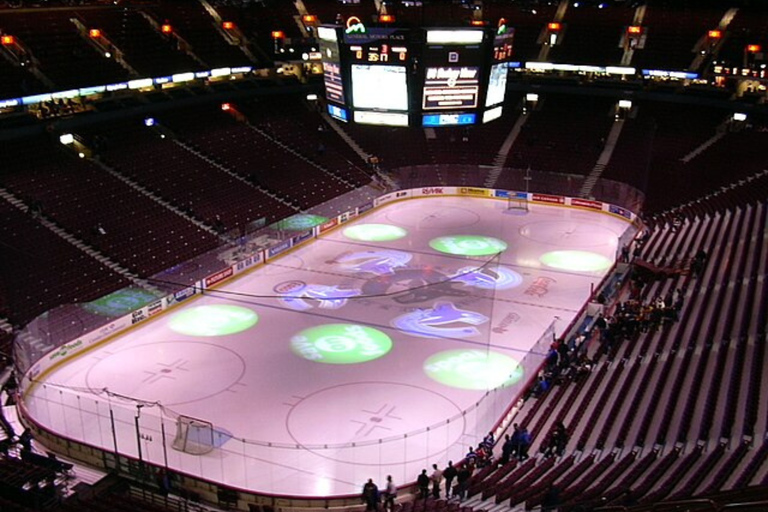 Vancouver: Vancouver Canucks Ice Hockey Game Ticket Upper Sideline