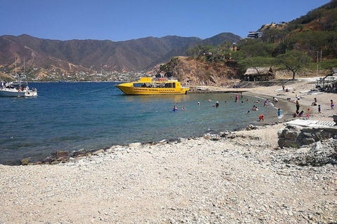 Santa Marta: Barco entre El Rodadero y Playa Bahía ConchaIndividual desde Santa Marta El Rodadero hasta Playa Bahía Concha