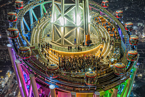 Guangzhou: Canton Tower Tickets, Bubble Tram & Sky Drop 480m Sky Drop Combo