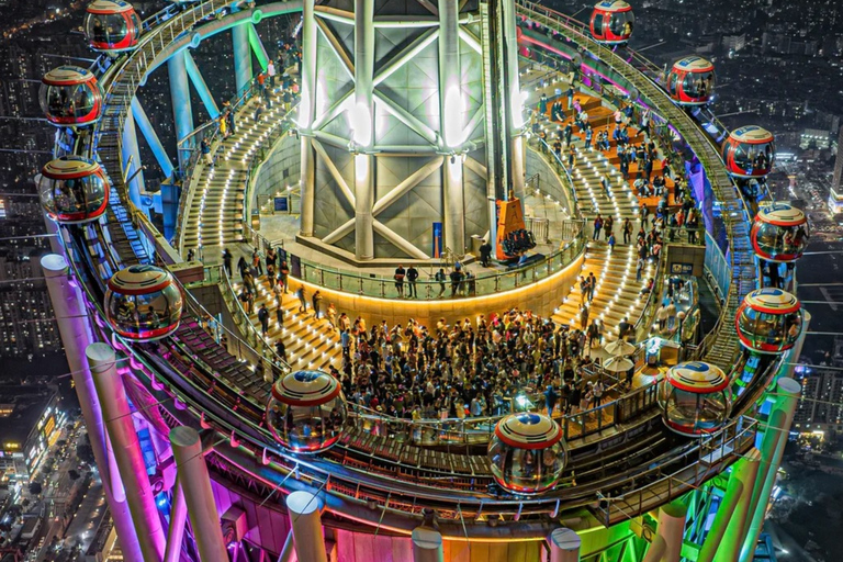 Guangzhou: Canton Tower Tickets, Bubble Tram & Sky Drop 480m Sky Drop Combo