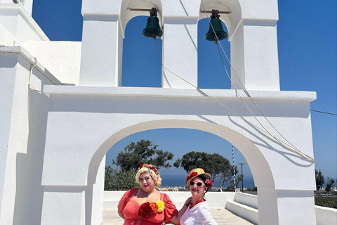 Santorini: Plate-Smashing Show & Fira Walking Tour