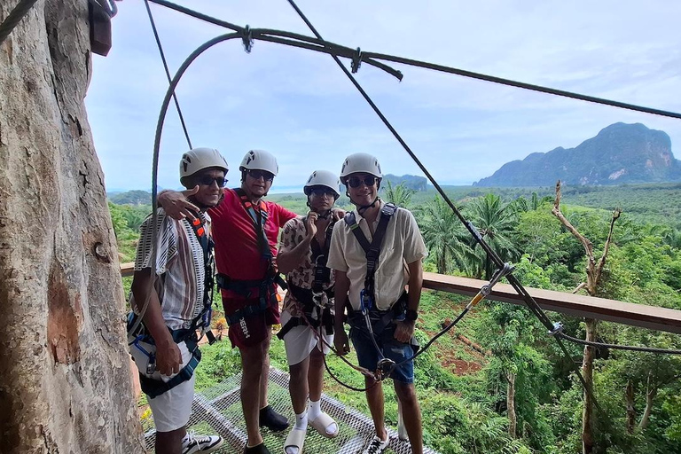 Krabi: ATV Nature Viewpoint & Zipline with Pickup Single rider : 30-Min ATV + Zipline Adventure