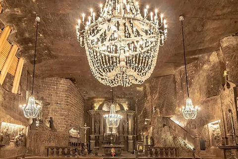 From Krakow: UNESCO Underground Salt Mine Tour