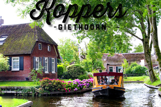 Giethoorn CanalCruise & NationalPark + Drink & Free Parking